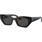 Ray-Ban RB4430 Unisex Güneş Gözlüğü Siyah Organik Cam ve Kemik Çerçeve ile Şık Tasarım