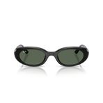 Ray-Ban RB4441D Oval Güneş Gözlüğü, Siyah/Koyu Yeşil, 53 mm
