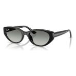 Ray-Ban RB4457D 667711 55-19-145 Kadın Güneş Gözlüğü - Siyah