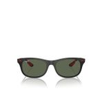 Ray-Ban RB4607M Scuderia Ferrari Collection Köşeli Siyah Unisex Güneş Gözlüğü