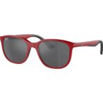 Ray-Ban Rj 9078S 71506G 48 Ray-Ban Junior Çocuk Güneş Gözlüğü - Kırmızı