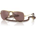 Ray-Ban Rj 9506S 223/6G 52 Ray-Ban Junior Avıator Çocuk Güneş Gözlüğü - Altın