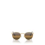 Ray-Ban Round Metal Chromance RB3447 Yuvarlak Altın Polarize Erkek Güneş Gözlüğü