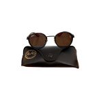 Ray Ban Siyah Yuvarlak Unisex Güneş Gözlüğü