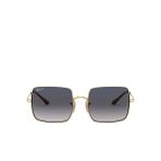 Ray-Ban Square 1971 Classic RB1971 Kare Altın Kadın Polarize Güneş Gözlüğü