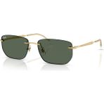 Ray-Ban Unisex 3768 001/71 56 Güneş Gözlüğü Altın Çerçeve ile UV Koruma Özelliği