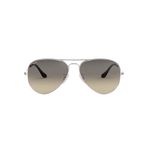 Ray-Ban Unisex Aviator Güneş Gözlüğü, M, 0RB 3025, Gümüş, üniseks-yetişkin