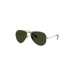 Ray-Ban Unisex Aviator Güneş Gözlüğü, M, RB3025, Altın, üniseks-yetişkin