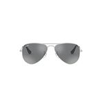 Ray-Ban Unisex Çocuk Güneş Gözlükleri 0RJ JUNIOR AVIATOR 212/6G 52, Gümüş,