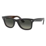 Ray-Ban Unisex Güneş Gözlüğü 50 mm Gri Degrade Cam Siyah Çerçeve ile Şık Tasarım