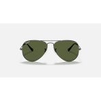 Ray-Ban Unisex Güneş Gözlüğü - Damla Gri Metal Metal Çerçeve Yeşil Polarize Cam %100 Uv Koruma 0Rb3025