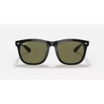 Ray-Ban Unisex Güneş Gözlüğü - Kare Siyah Kemik Çerçeve Yeşil Cam Polarize %100 Uv Koruma 4260D