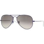 Ray-Ban Unisex Güneş Gözlüğü - Mor - Beyaz