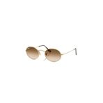 Ray-Ban Unisex Oval Güneş Gözlüğü, M, RB3547, Kahverengi, üniseks-yetişkin