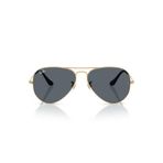 Ray-Ban Unisex RB3025 Klasik, Altın/Mavi, 58 mm