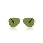 Ray-Ban Unisex RB3025 Klasik, Altın/Yeşil, 58 mm