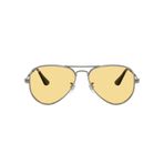 Ray-Ban Unisex Rb3925 Aviator MaxSunglasses, Gunmetal/Sarı, 58 mm
