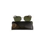 Ray Ban Unisex Yarı Gümüş Çerçeveli Güneş Gözlüğü Ekartma 56