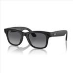 Ray-Ban Wayfarer Polarize Mat Siyah Degrade Grafit Meta Akıllı Gözlük