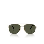 Ray-Ban William Titanium RB8097 Köşeli Altın Unisex Güneş Gözlüğü