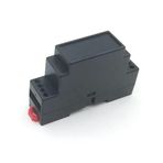 Ray Tip Siyah Plastik Kutu 24 x 59 x 88mm Elektronik Devre Proje Prototip Sigorta Röle Otomasyon Endüstriyel Kontrol Elektrik Pano Din Rail