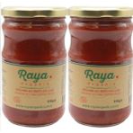 Raya Organik Organik Acı Biber Salçası 2'li Set (610GR * 2) - 610 gr