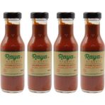 Raya Organik Organik Acı Ketçap 4’lü Set (300 G x 4) - 300 gr
