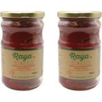 Raya Organik Organik Domates Biber Karışık Salça 2'li Paket (650 G x 2) - 1,3 kg