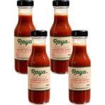 Raya Organik Organik Tatlı Ketçap 4’lü Set (4 x 300 G – Toplam 1,2 Kg)