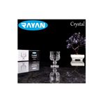 Rayan RT-RYL-HMR14735 Crystal Ayaklı 6'lı Kahve Yanı Bardak