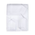 Rayher Döküm Kalıbı Evler, 3 Ev Kalıbı, Derinlik 3 cm, Beton Döküm Kalıbı, PET Döküm Kalıbı, Dekoratif Objeler için, Yaratıcı Beton, Takı Beton, Raysin Döküm Tozu, 36129000