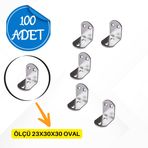 Raymobaks 23x30x30 100 Adet Oval Gönye