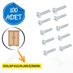 Raymobaks 4x22 Metrik Kulp Vidası