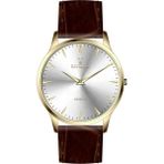 Raymond Erkek Kol Saati RYM-631494-GOLD-KAHVE-BEYAZ - Kahverengi