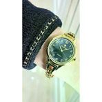 Raymond RYM-5036 32mm Kadın Kol Saati - Rakam Detaylı - Gold - Paslanmaz Çelik GOLD-SİYAH