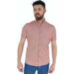 Raymons Erkek Dügmeli Polo Yaka Tişört R4270 BGL-ST02772 - Kiremit