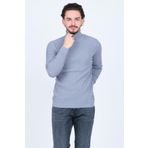 Raymons Erkek Fitilli Tam Balıkçı Triko Yün Kazak 67822887 Indigo