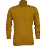 Raymons Erkek Spor Düz Balıkçı Yaka Kazak R21010 BGL-ST03179 - Hardal - XL