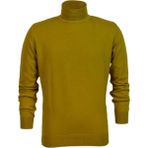 Raymons Erkek Spor Düz Balıkçı Yaka Kazak R21010 BGL-ST03179 - Safran - 2XL