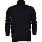 Raymons Erkek Spor Düz Balıkçı Yaka Kazak R21010 BGL-ST03179 - Siyah - XL