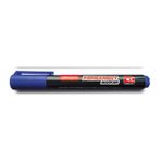 Rayno Permanent Marker Kalem – Kesik Uç (Chisel Tip) – Alkol Bazlı Kalıcı Keçeli Kalem – Cam, Plastik, Metal, Ahşap İçin – Mavi