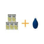 Rayovac Extra 10 Numara Işitme Cihazı Pili (5 Paket x 6 Adet = 30 Adet Pil) + Hediye Işitme Cihazı El Pompası (Puar) - 5'li