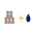 Rayovac Extra 13 Numara Işitme Cihazı Pili (5 Paket x 6 Adet = 30 Adet Pil) + Hediye Işitme Cihazı El Pompası (Puar) - 5'li