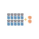 Rayovac Extra 675 No Işitme Cihazı Pili (10 Paket X 6= 60 Adet) + Nem Alıcı Tablet, Yesmed