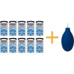 Rayovac Extra 675 Numara Işitme Cihazı Pili (10 Paket x 6 Adet = 60 Adet Pil) + Hediye Işitme Cihazı El Pompası (Puar) - 10'lu