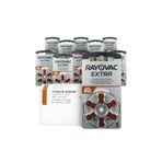 Rayovac Extra 6x10 60 Adet 312 Numara İşitme Cihazı Pili