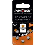 Rayovac No: 13 İşitme Cihazı Pili 6 lı