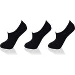 Rays 1108 Yuvarlak Lastik 3'Lü Sneaker Çorap Siyah - Standart