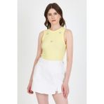 Rays Sarı Inci Taş Detaylı Halter Yaka Ribanalı Atlet 0649 - XL