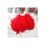 RAYTOYS OYUNCAK 100 ADET KIRMIZI KUŞ TÜYÜ DECOR VIP RED BIRD FEATHER KIRMIZI ŞEFFAF BALON TÜYÜ KIRMIZI SÜSLEME TÜYÜ KIRMIZI